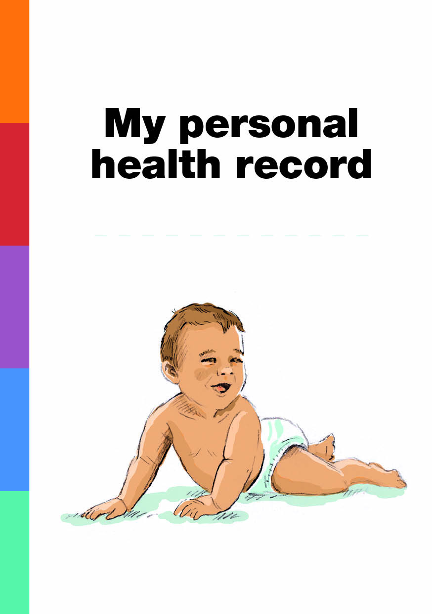 Bok: Min personliga hälsobok - engelska